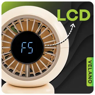 WENTYLATOR BIURKOWY akumulatorowy 3600mAh VELWEBS0010 - 14