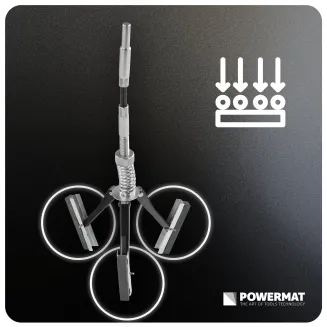 HONOWNICA DO TULEI CYLINDRA 32-89 MM 3 KAMIENIE 51X7 MM REGULOWANY WAŁEK PM-HDC-89T - 6