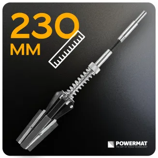 HONOWNICA DO TULEI CYLINDRA 32-89 MM 3 KAMIENIE 51X7 MM REGULOWANY WAŁEK PM-HDC-89T - 8