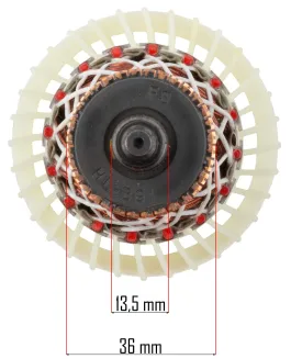 WIRNIK DO STRUGARKI GRUBOŚCIOWEJ PM-SG-2000T-WI - 4
