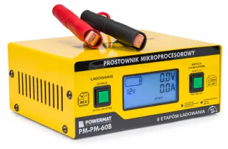 Prostownik mikroprocesorowy akumulatorowy 6V - 24V PM-PM-60B - 3