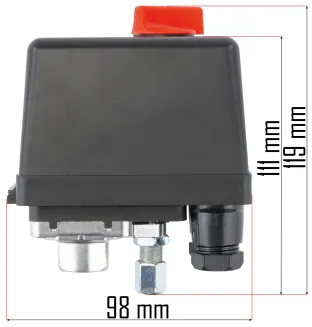 WYŁĄCZNIK CIŚNIENIOWY DO KOMPRESORA PM-KO-100T-150T-200T-230/400V-WY - 8