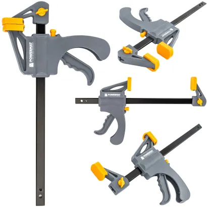 ŚCISK STOLARSKI ZACISK DŹWIGNIOWY 200x60 MM SZYBKOZACISKOWY AUTOMATYCZNY PM-SSD-8T