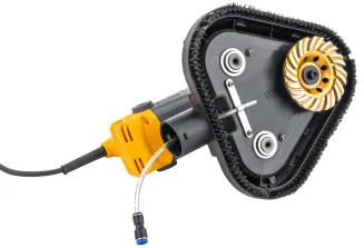 SZLIFIERKA POLERKA DO BETONU 2450W Z ODPYLANIEM REGULACJA OBROTÓW + TARCZE PM-SDB-2450M - 23