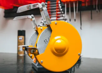 SZLIFIERKA STOŁOWA KAMIENIOWA PODWÓJNA 1500W 2x KAMIEŃ TARCZA 150mm PM-SS-1500M - 6