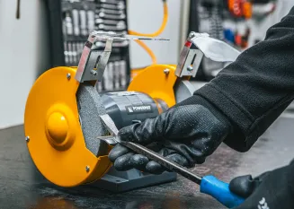 SZLIFIERKA STOŁOWA KAMIENIOWA PODWÓJNA 1500W 2x KAMIEŃ TARCZA 150mm PM-SS-1500M - 12