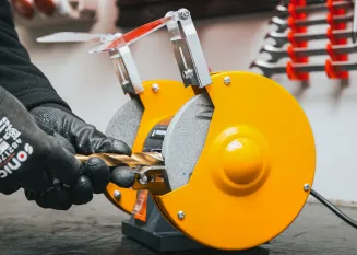 SZLIFIERKA STOŁOWA KAMIENIOWA PODWÓJNA 1500W 2x KAMIEŃ TARCZA 150mm PM-SS-1500M - 13