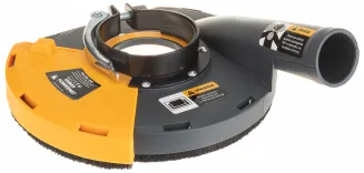 Osłona PRZECIWPYŁOWA Odsysająca do szlifierki 230mm (dla tarcz do 180mm) - 8