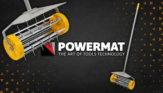 AERATOR RĘCZNY WERTYKULATOR WALCOWY DO TRAWY PM-AR-34T - 5