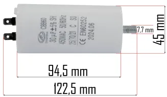 KONDENSATOR DO KOMPRESORA PM-KO-50T-KN - 2