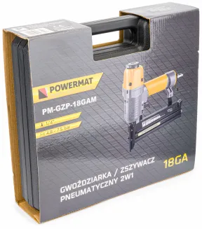 Gwoździarka / zszywacz pneumatyczny 2W1 PM-GZP-18GAM - 14