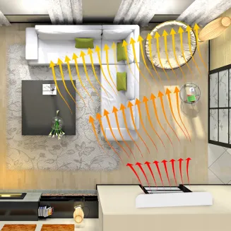 Kurtyna powietrzna 2000W Pilot POWERMAT PM-GC-3000DL - 12