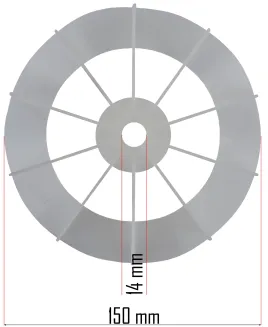 WENTYLATOR DO KOMPRESORA PM-KO-24T-50T-WEN - 2