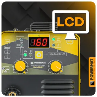 Spawarka Inwertorowa Migomat MIG MAG MMA FLUX TIG LIFT 160A Synergia PM-IMGTS-160L - 8