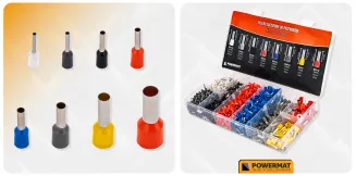 TULEJKI KOŃCÓWKI ZACISKOWE IZOLOWANE DO PRZEWODÓW 1200SZT TULEJKA 0.5-10mm2 PM-TZDP-1200T - 8