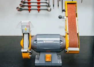 Szlifierka stołowa kamieniowa taśmowa 1850W PM-SS-1850M-2W1 - 2