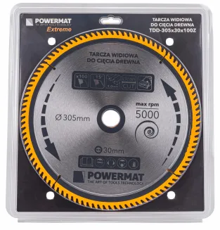 Tarcza widiowa do drewna 305x30 100z TDD-305x30x100Z - 4