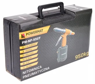 Nitownica pneumatyczna 2,4 - 4,8 mm PM-NP-950T - 2