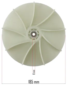 TURBINA WIRNIK DO DMUCHAWY RTODL0058-TUR - 2