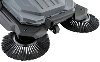 ZAMIATARKA RĘCZNA ZBIERACZ DO KOSTKI BRUKOWEJ PODJAZDU TARASU MAGAZYNU 65CM PM-ZR-650M - 9