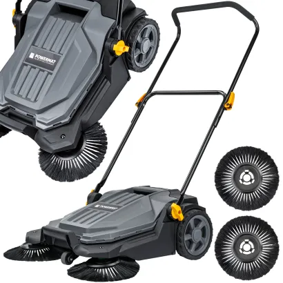 ZAMIATARKA RĘCZNA ZBIERACZ DO KOSTKI BRUKOWEJ PODJAZDU TARASU MAGAZYNU 65CM PM-ZR-650M