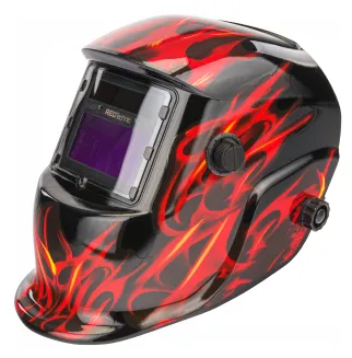 SAMOŚCIEMNIAJĄCA MASKA PRZYŁBICA SPAWALNICZA FILTR AUTOMATYCZNA RED TECHNIC RTAPS0062 - 2