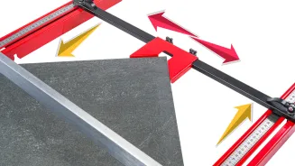 PRZECINARKA do Glazury MASZYNKA Ręczna do Cięcia Płytek LASER 1200 mm RTPRDG0093 - 9