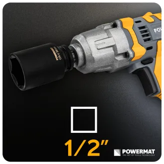 NASADKI UDAROWE HEX 1/2'' (ZESTAW 20el.) 10-38mm CRV WALIZKA PM-ZNU-1038T - 4