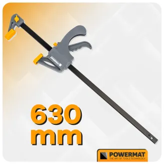 ŚCISK STOLARSKI ZACISK DŹWIGNIOWY 450x60 MM SZYBKOZACISKOWY AUTOMATYCZNY PM-SSD-18T - 7