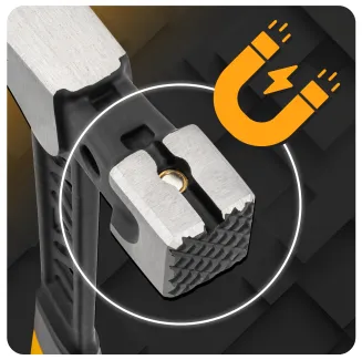 MŁOTEK CIESIELSKI DEKARSKI DO GWOŹDZI HARTOWANY STAL MONOBLOK MAGNES 920G  PM-MLT-600-920T - 12