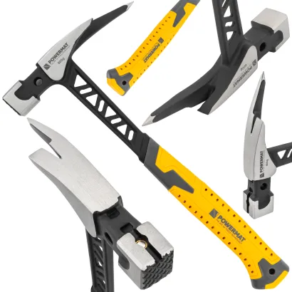 MŁOTEK CIESIELSKI DEKARSKI DO GWOŹDZI HARTOWANY STAL MONOBLOK MAGNES 920G  PM-MLT-600-920T