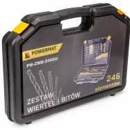 Zestaw wierteł i bitów 246el PM-ZWB-246SU