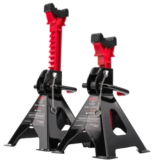 KOBYŁKI PODSTAWKI 3T PODNOŚNIK STOJAKI PODPÓRKI 2X REGULOWANE BLOKADA RTPSK0080 - 2