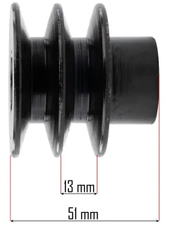 Koło pasowe do silnika PM-GX160-KP20 - 6