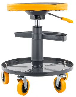 SIEDZISKO WARSZTATOWE TELESKOPOWE 400-520MM OBROTOWY TABORET STOŁEK KÓŁKA PM-SWA-150T - 3