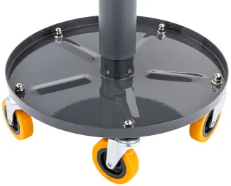 SIEDZISKO WARSZTATOWE TELESKOPOWE 400-520MM OBROTOWY TABORET STOŁEK KÓŁKA PM-SWA-150T - 5