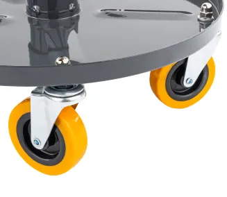 SIEDZISKO WARSZTATOWE TELESKOPOWE 400-520MM OBROTOWY TABORET STOŁEK KÓŁKA PM-SWA-150T - 6