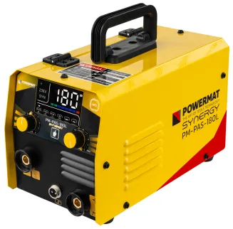 SPAWARKA INWERTOROWA MIGOMAT FCAW FLUX MMA TIG-LIFT 180A SYNERGIA PM-PAS-180L - 2