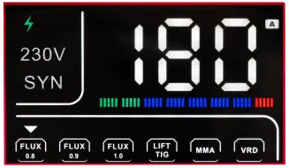 SPAWARKA INWERTOROWA MIGOMAT FCAW FLUX MMA TIG-LIFT 180A SYNERGIA PM-PAS-180L - 9