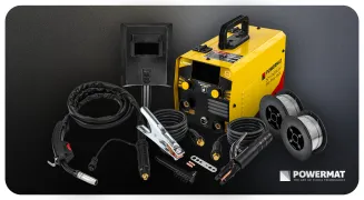 SPAWARKA INWERTOROWA MIGOMAT FCAW FLUX MMA TIG-LIFT 180A SYNERGIA PM-PAS-180L - 16