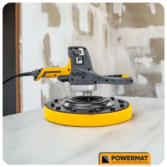 ZACIERACZKA DO TYNKÓW GŁADZI STYROPIANU 380MM SZLIFIERKA 1100 W + REGULACJA PM-ZDT-1100M - 11