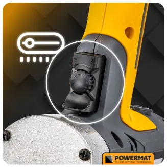 ZACIERACZKA DO TYNKÓW GŁADZI STYROPIANU 380MM SZLIFIERKA 1100 W + REGULACJA PM-ZDT-1100M - 12