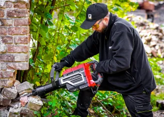 MŁOT WYBURZENIOWY UDAROWY DO KUCIA BETONU MOCNY 3300W HEX 70J WALIZKA DŁUTA RTMWB0052 - 15