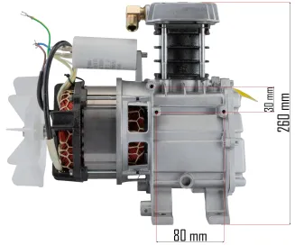 SPRĘŻARKA DO KOMPRESORA OLEJOWEGO PM-KO-24T 2850RPM MOC 2KM 206L/min PM-KO-24T-SPR - 3