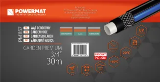 WĄŻ OGRODOWY GARDEN PREMIUM 3/4