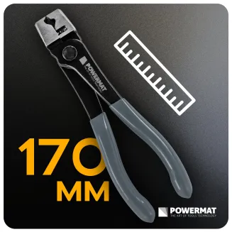 SZCZYPCE DO OPASEK ZACISKOWYCH 170mm TYPU CLIC I CLIC-R PM-SDOZ-170T - 10