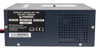 Zasilacz Awaryjny UPS LCD 1500VA 1200W Do Pieca CO PM-UPS-1500MW - 5