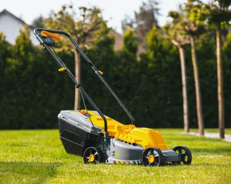 KOSIARKA ELEKTRYCZNA DO TRAWY 2200W NÓŻ 32CM LEKKA DUŻY KOSZ 30L PM-KSE-2200MN - 2