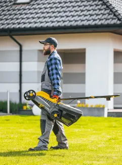 KOSIARKA ELEKTRYCZNA DO TRAWY 2200W NÓŻ 32CM LEKKA DUŻY KOSZ 30L PM-KSE-2200MN - 8