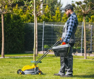 KOSIARKA ELEKTRYCZNA DO TRAWY 2200W NÓŻ 32CM LEKKA DUŻY KOSZ 30L PM-KSE-2200MN - 12